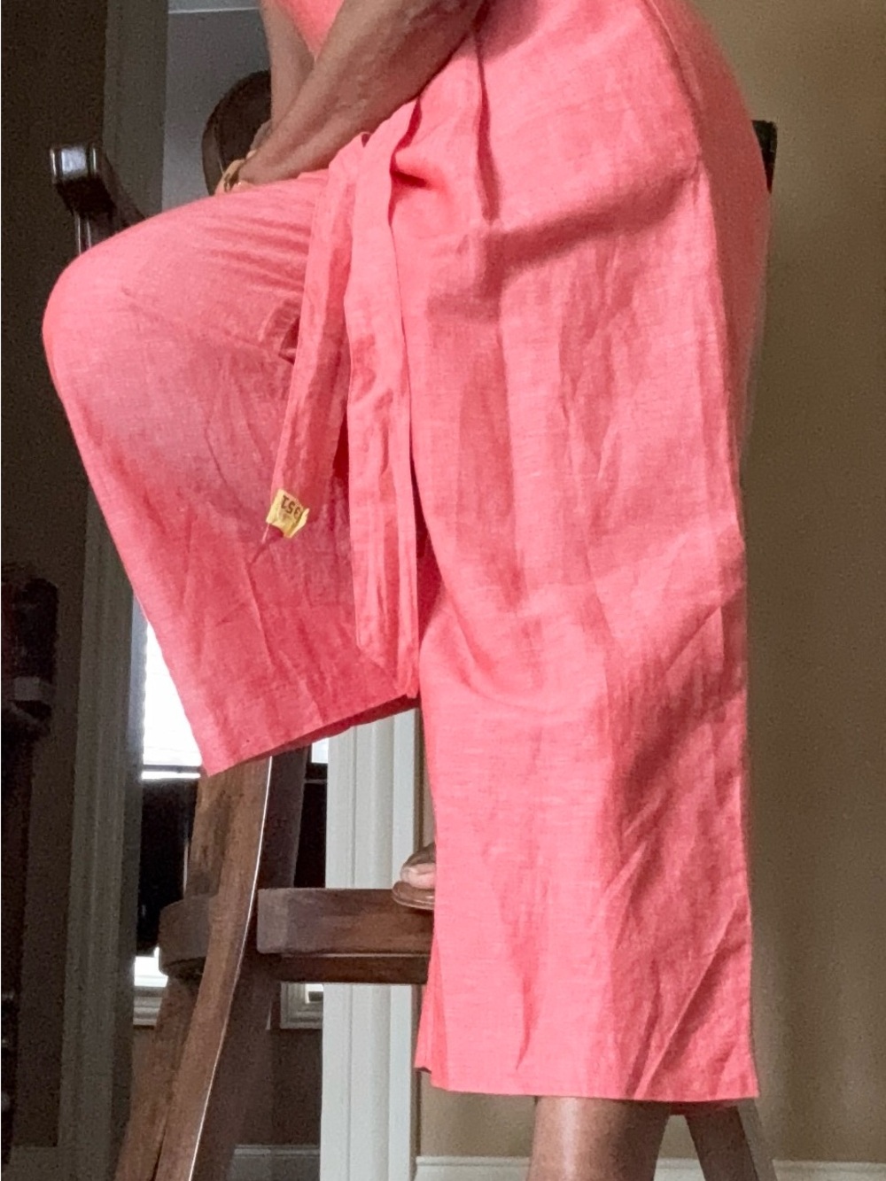 Banana Republic Coral Wide-Leg Jumpsuit